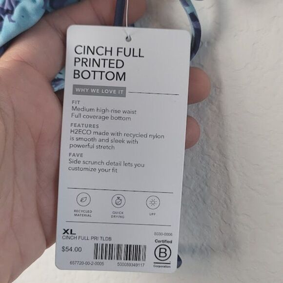 NWT-  ATHLETA Cinched Full Bottom - Picture 4 of 7